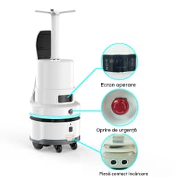 Robot autonom de dezinfecție prin nebulizare