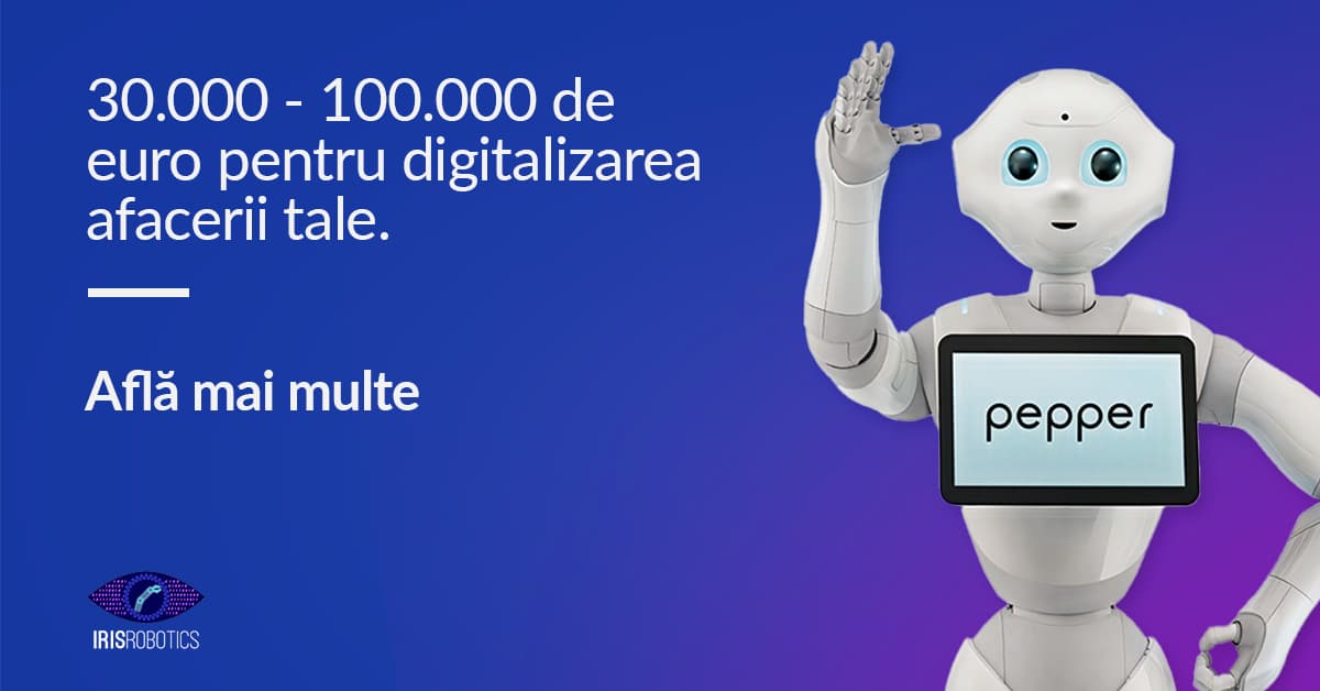 Roboti umanoizi prin fonduri europene|Pepper Robot|Vedetele si Edu Roboot|Pepper robot pentru digitalizarea afacerilor|