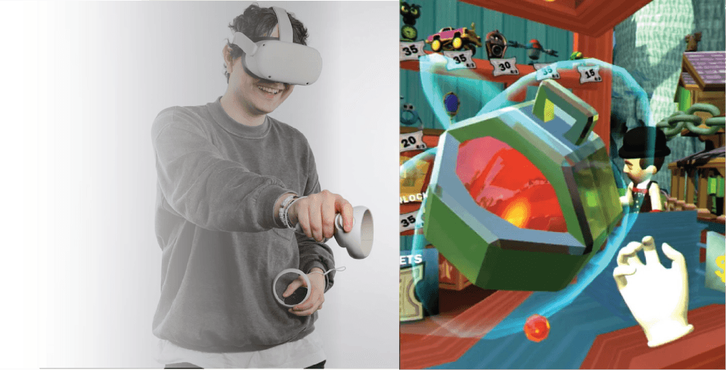 Experiențe VR pentru entertainment