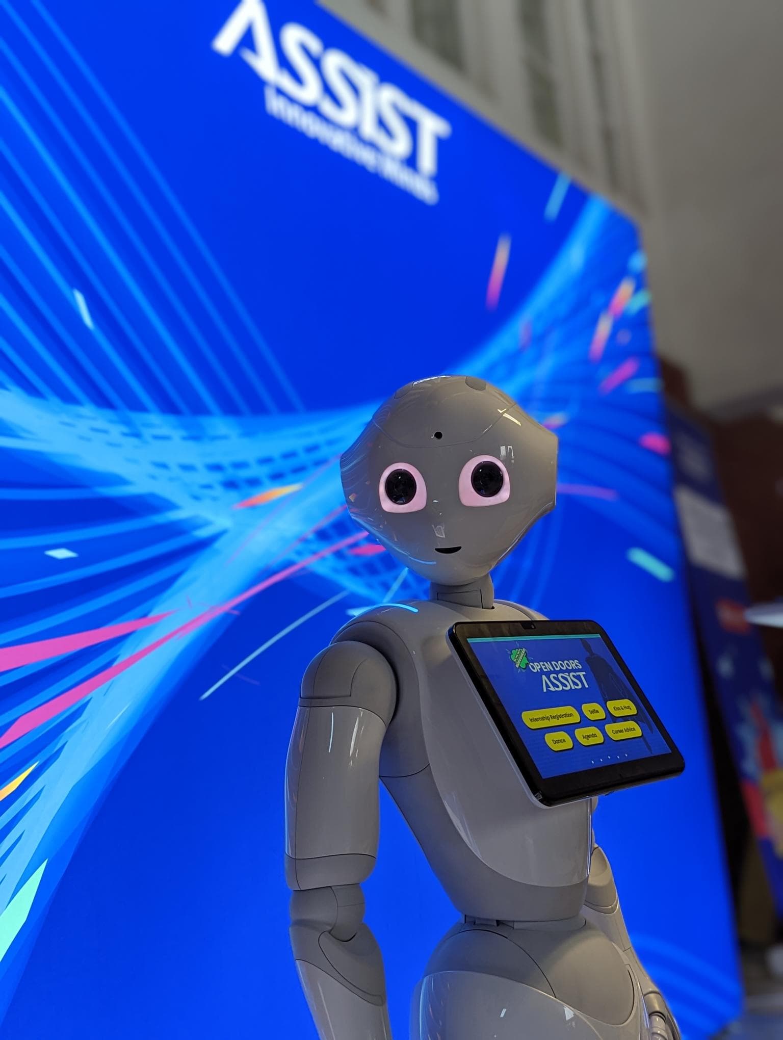 ||||Pepper Robot la Assist Software Open Days|Pepper Robot la Assist Software Open Days|Pepper Robot la Assist Software Open Days