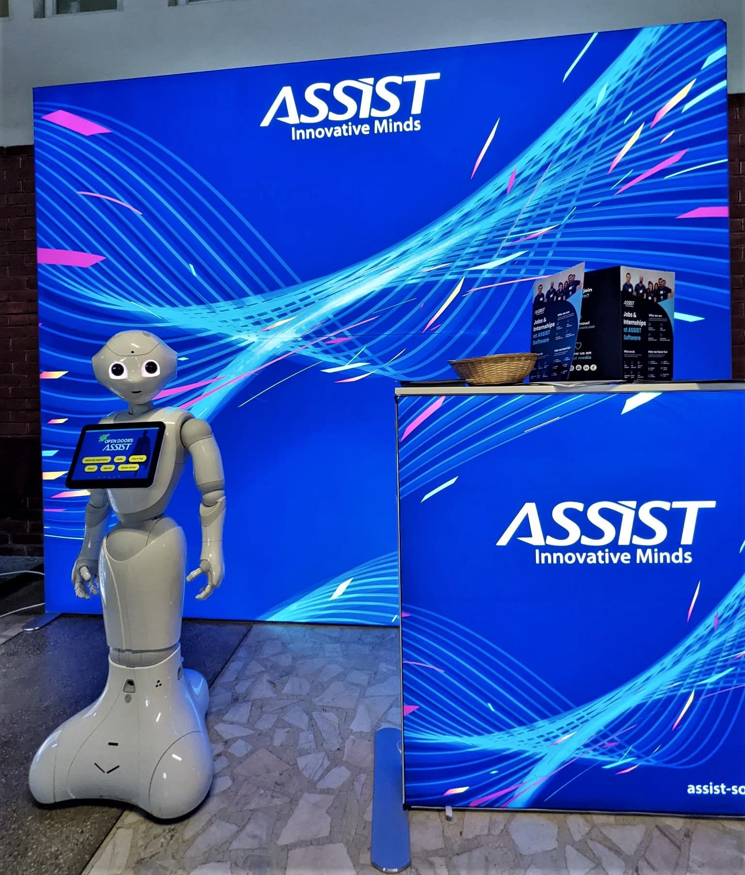||||Pepper Robot la Assist Software Open Days|Pepper Robot la Assist Software Open Days|Pepper Robot la Assist Software Open Days