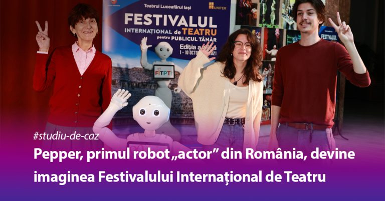 Studiu de Caz: Pepper Robot la Festivalul Internațional de Teatru