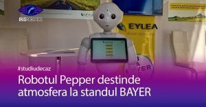 Pepper Robot la BAYER