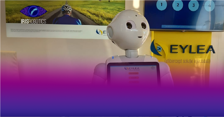 Studiu de caz: Robotul Pepper destinde atmosfera la standul BAYER