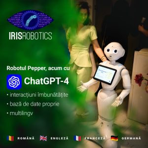 Un nou pas în evoluția robotului Pepper prin integrarea tehnologiei Chat GPT 1