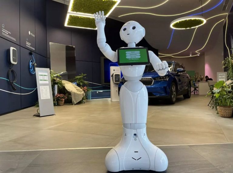 Pepper Robot la Skoda
