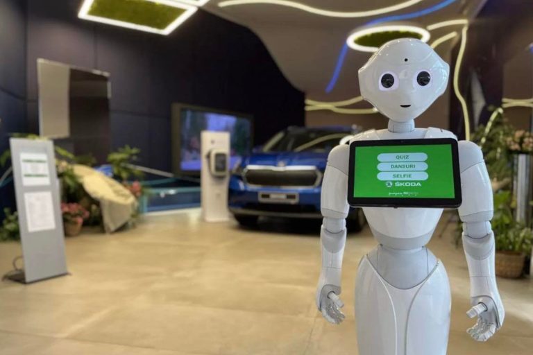 Pepper Robot la Skoda 1