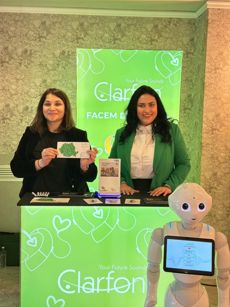 Impactul Robotului Pepper asupra vizibilității Clarfon la Târgurile Medicale