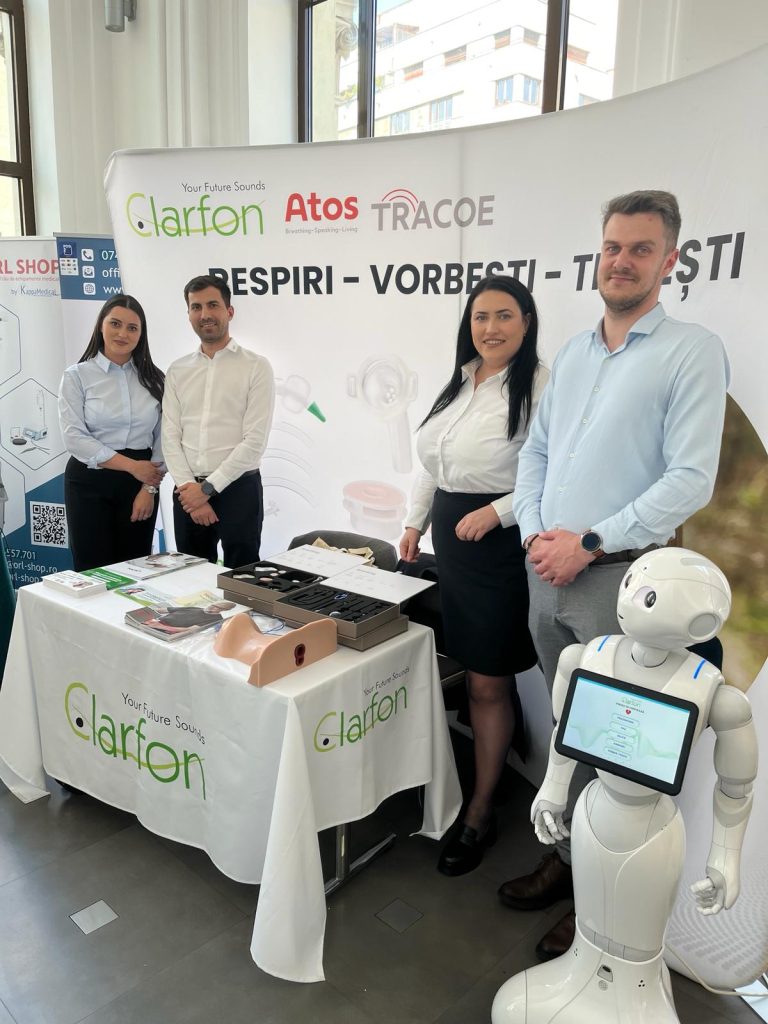 Impactul Robotului Pepper asupra vizibilității Clarfon la Târgurile Medicale