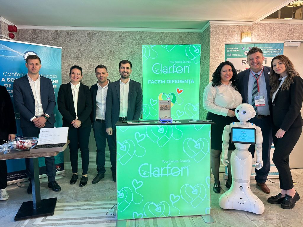Impactul Robotului Pepper asupra vizibilității Clarfon la Târgurile Medicale